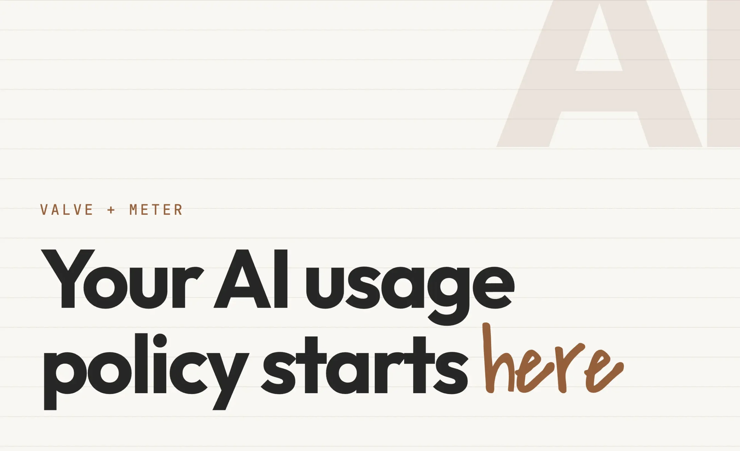 How to Create an AI Usage Policy for Your Home Service Business
